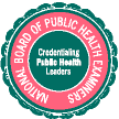 National Board of Public Health Examiners, Credentialing Public Health Leaders Logo